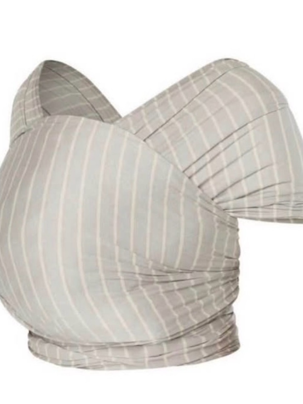 Ergobaby Aura Wrap Newborn Carrier - Grey Stripes